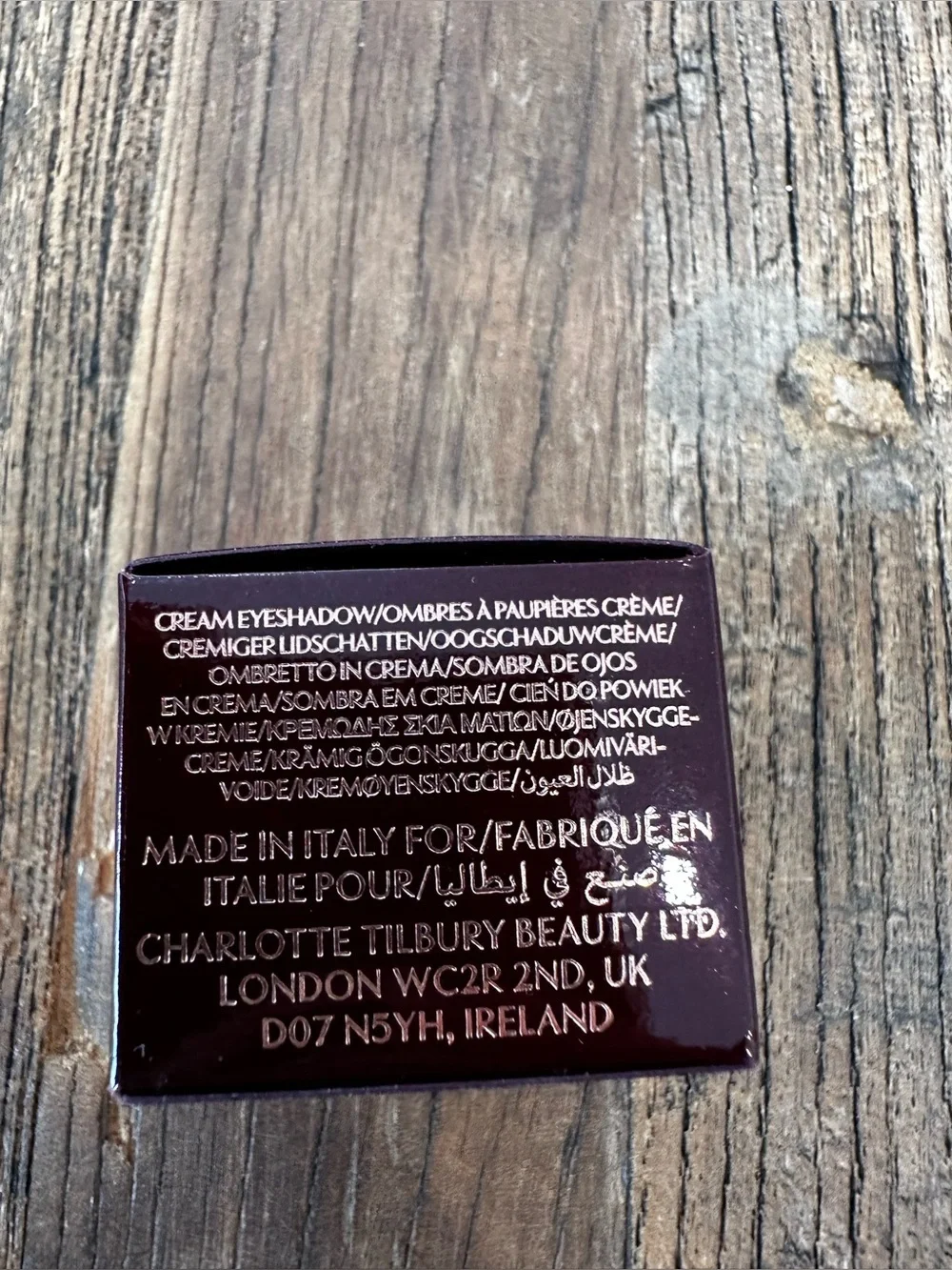 Charlotte Tilbury Eyes to Mesmerise Cream Eye Color - Deep Plum